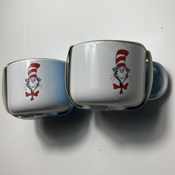 Cat in the hat, chocolate mug with cake mix inside new with tags adorable - Picture 2 of 5